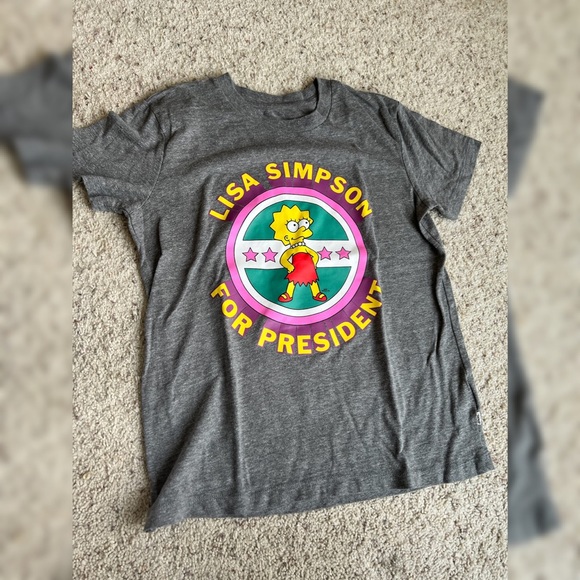 Vans Tops - Vans Lisa Simpson for president t-shirt
